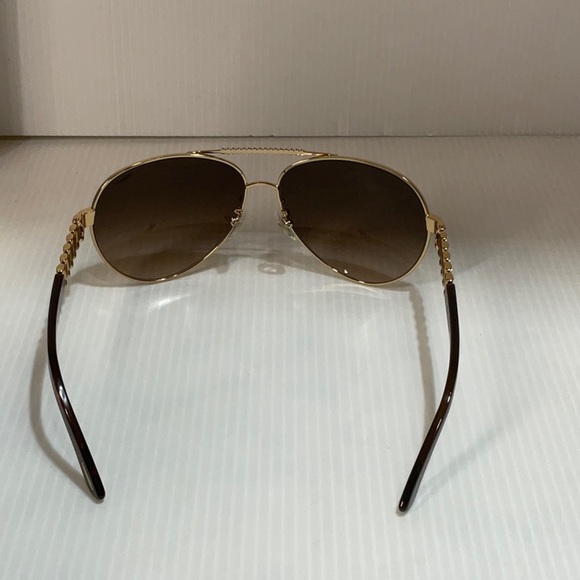 Chopard woman’s sunglasses special edition SCH A63S gold frame brown lenses - Picture 6 of 10